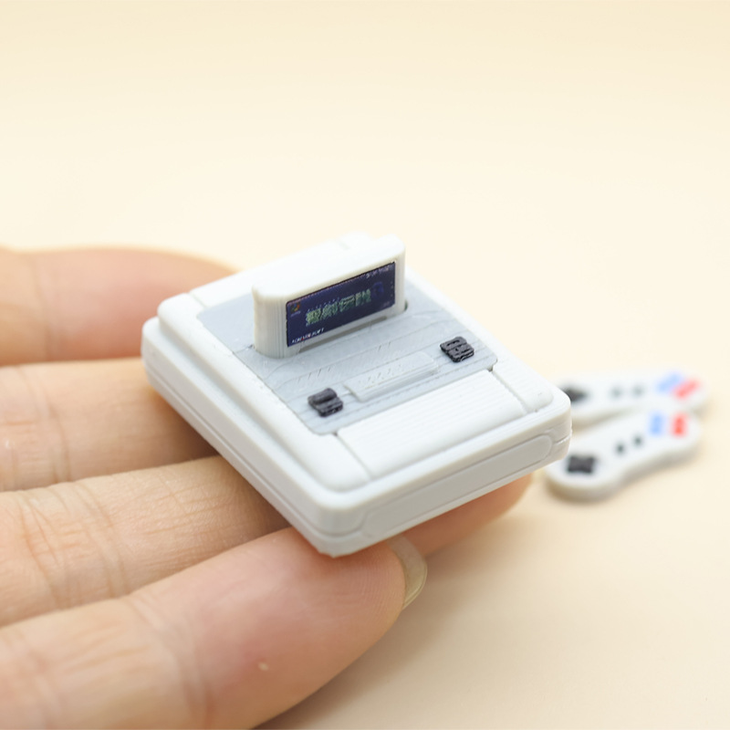 Photography Game - 1 Set Puppenhaus Mini Retro-Spielkonsole Arcade-Automat