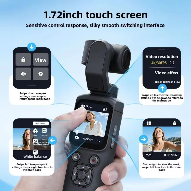 Photography Blog - 4K Live-Streaming-Kamera Taschenkamera 1,72