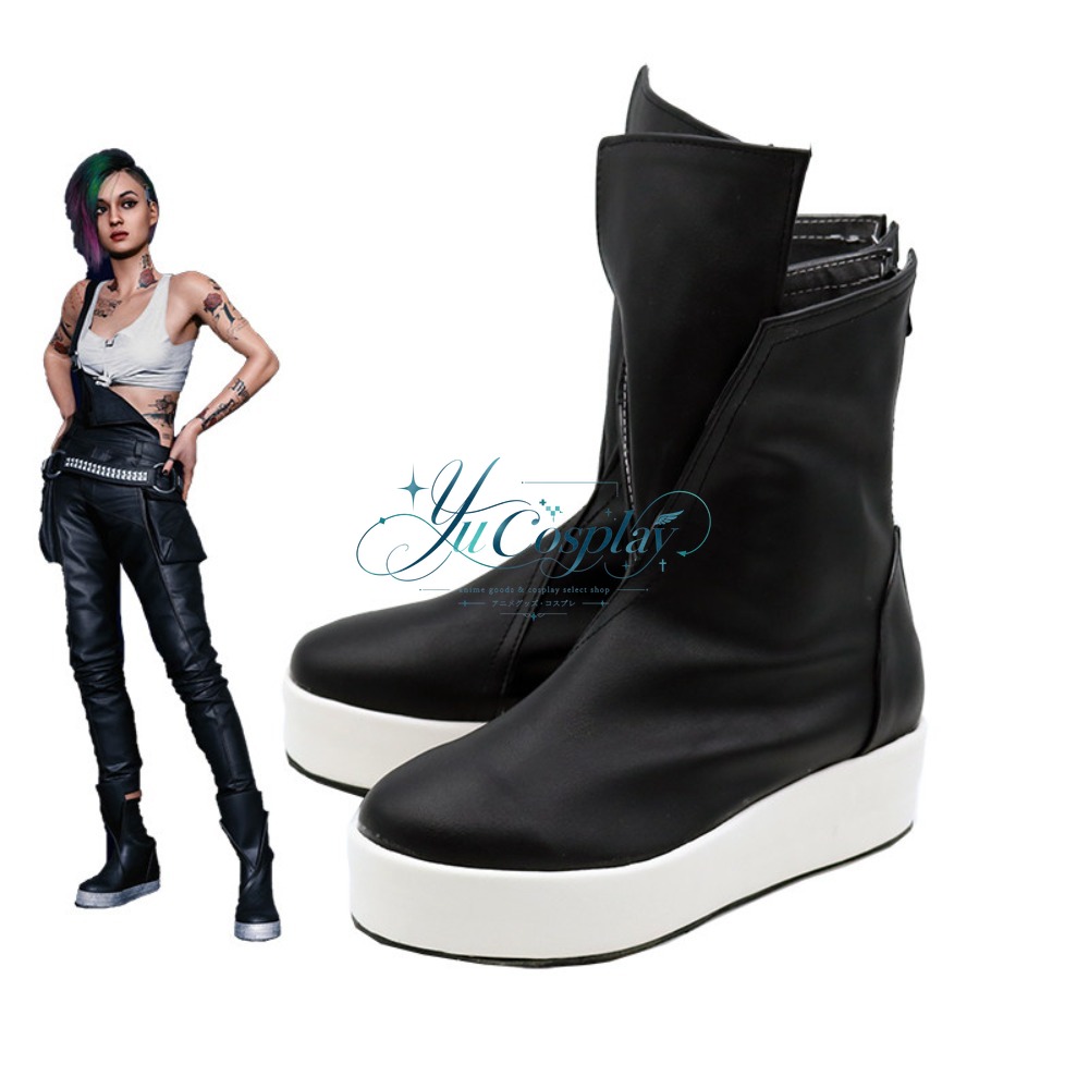 Photography Game - Judy Alvarez Cosplay-Schuhe Futuristische Charakterstiefel Spielstil-Schuhe
