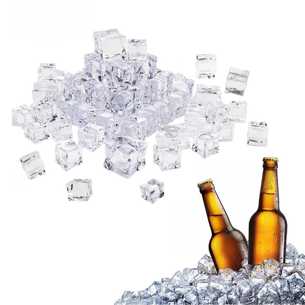 Photography Wedding - 80 Stück Künstliche Eiswürfel aus Acryl,