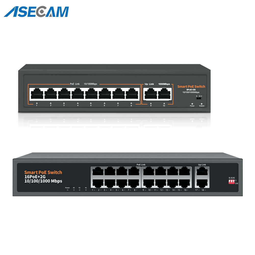 Photography Uk - 48V-52V Poe Poe Switch 1000 Ports