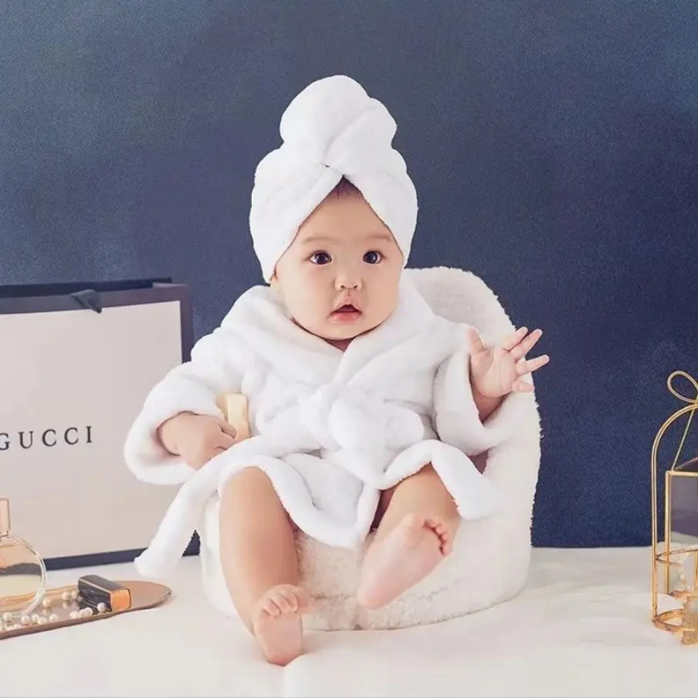 Photography Of The Day - Weiches Baby-Fotografie-Bademantel-Set, Foto-Requisite für Neugeborene, Outfit