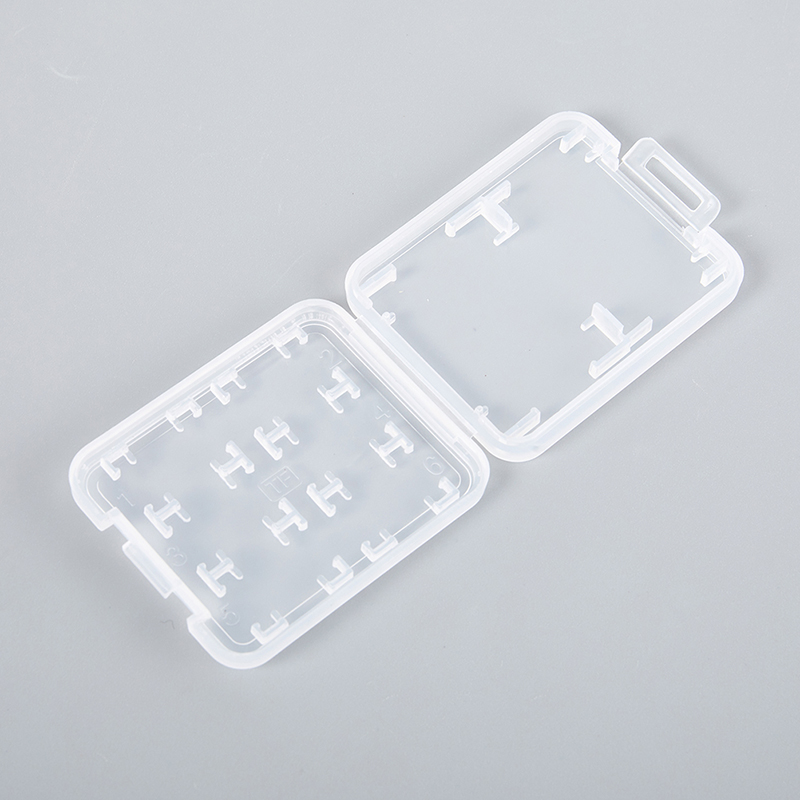 Memory Card Case - 1 Stück 8-in-1 Wasserdichte Transparente Schutzhülle