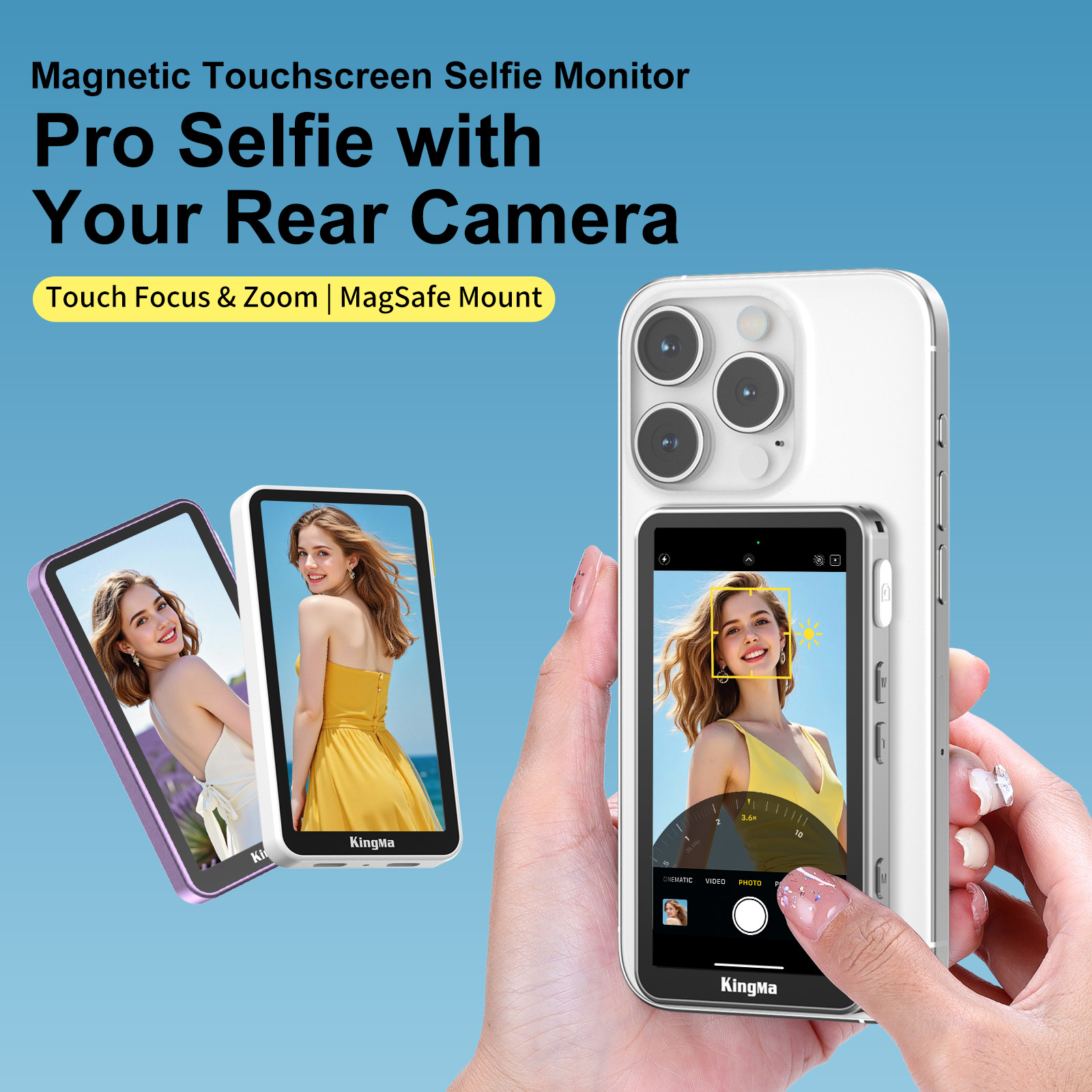 Photography Blog - PH02 ULTRA Telefon Vlog Selfie Monitor