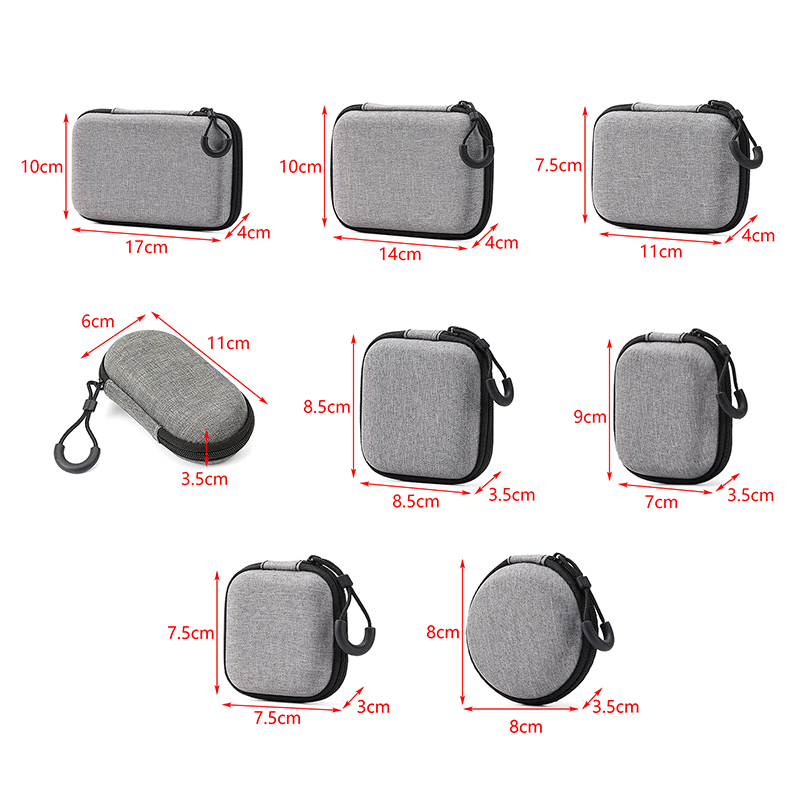Memory Card Case - NEUE Tragbare Stoßfeste Kopfhörertasche Ohrhörer-Tasche Headset-Aufbewahrungstasche