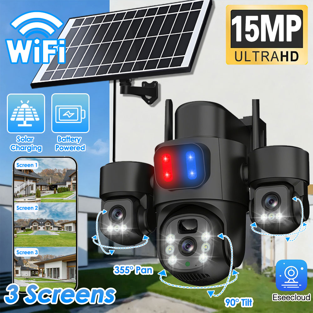 Photography Grid - WIFI Solar PTZ Kamera Outdoor 15