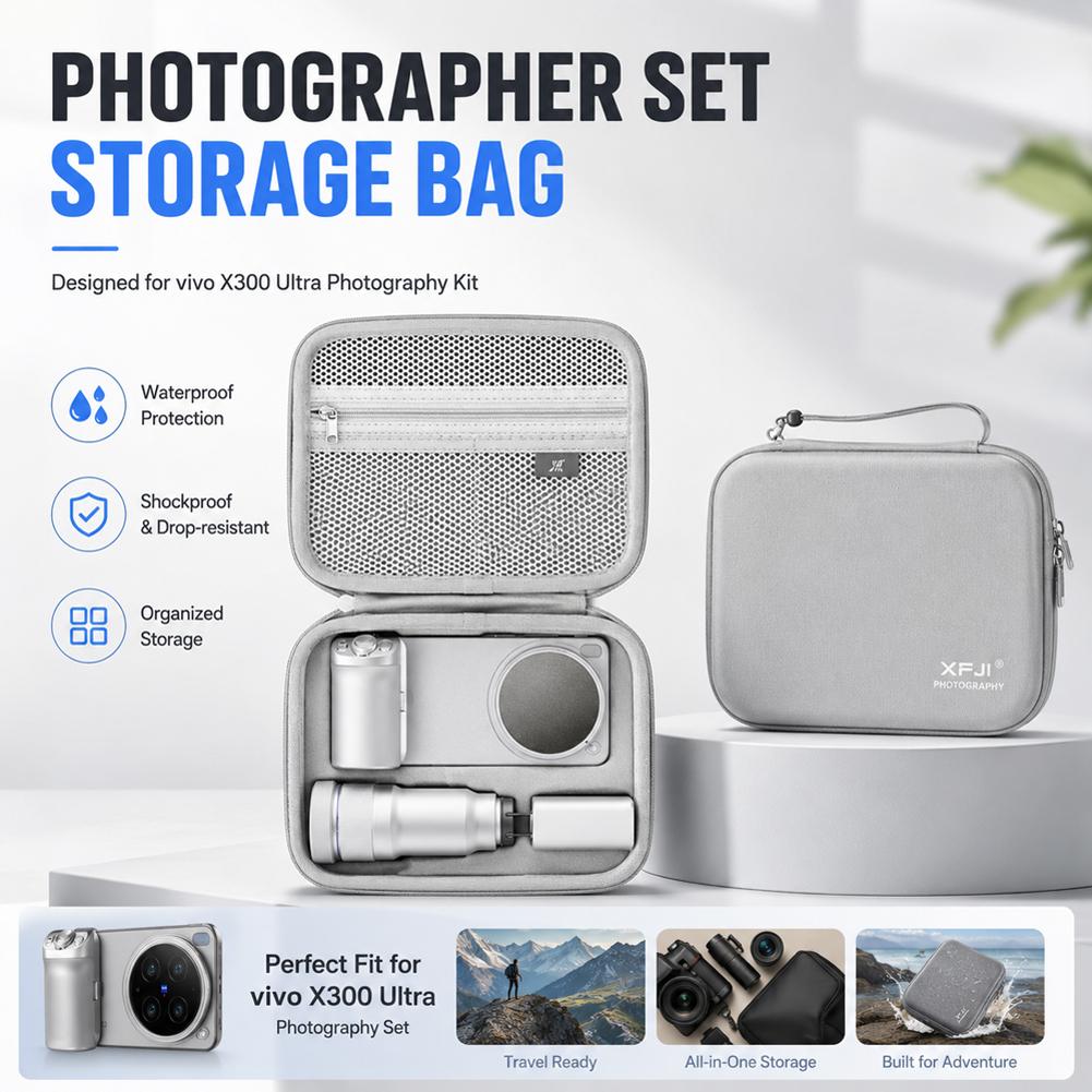 Photography Kit Vivo X300 Ultra - Aufbewahrungstasche für Vivo X300 Ultra Fotografie-Kit,