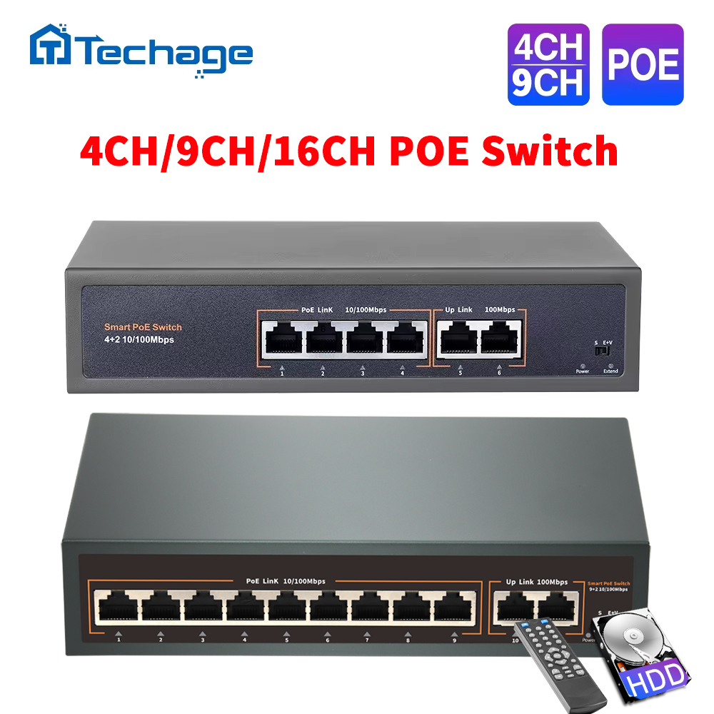 Photography Uk - Techage 52V 4CH 8CH 16CH Netzwerk