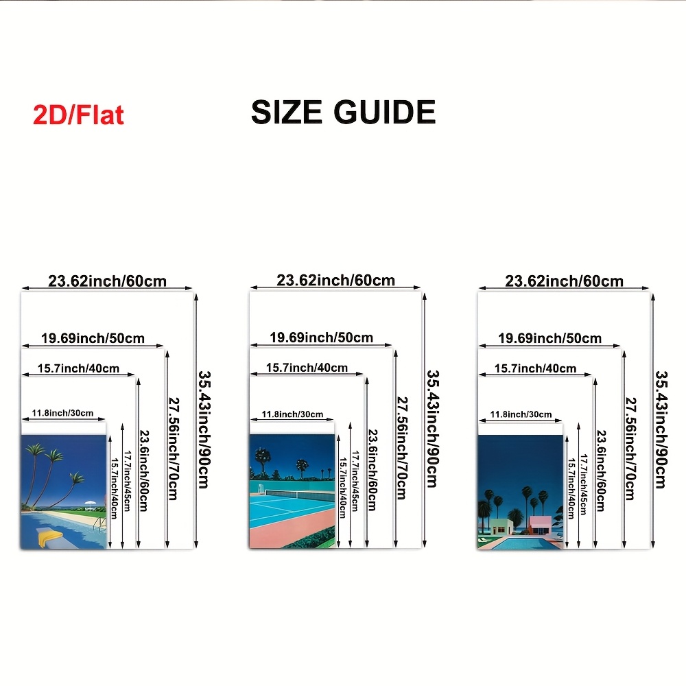 Rahmenloses 3-teiliges dekorat – Photography Course Bewertung und Preis
