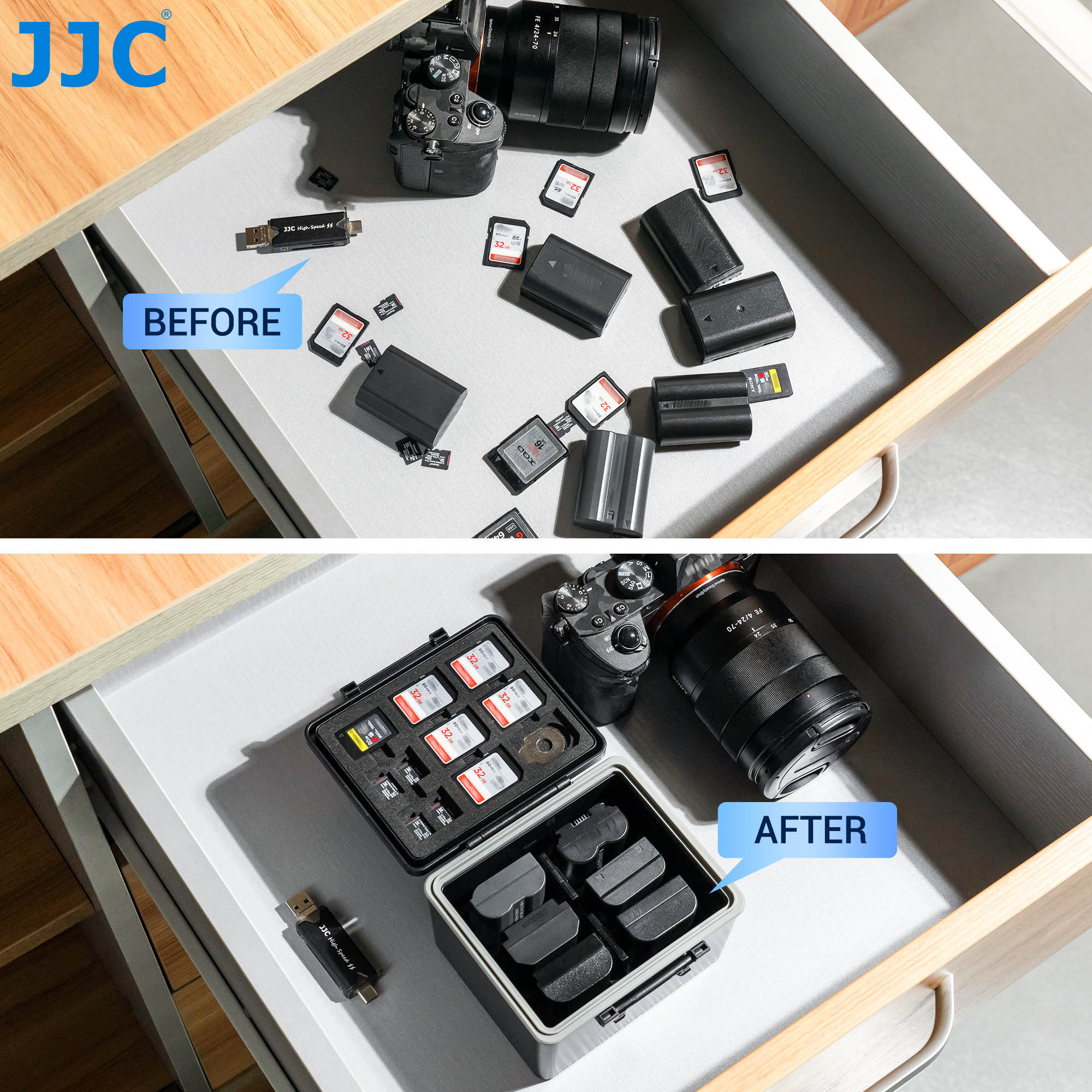 JJC Kamera-Batteriegehäuse, Au – Memory Card Case Bewertung und Preis