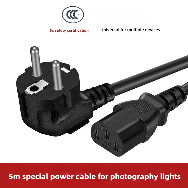 5 m EU-US-UK-Stromkabel, dreip – Photography Uk Bewertung und Preis