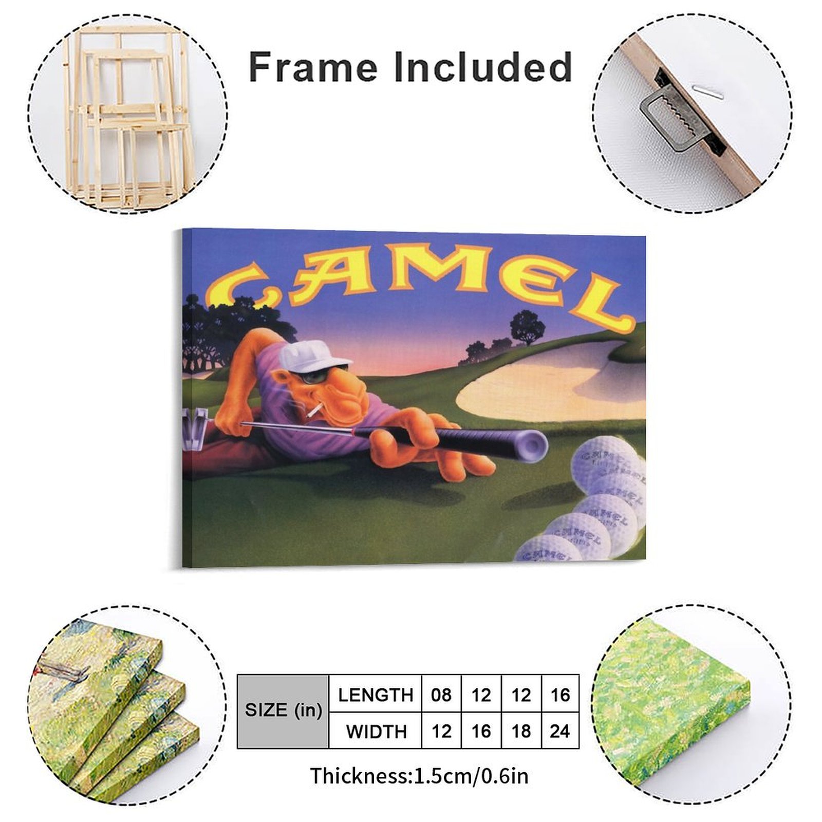 Vintage Joe Camel Roulette Ad  – Photography Pose Bewertung und Preis