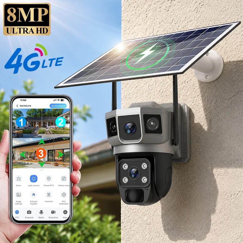 V380 4K 3-Bildschirm 4G-Kamera – Photography Grid Bewertung und Preis