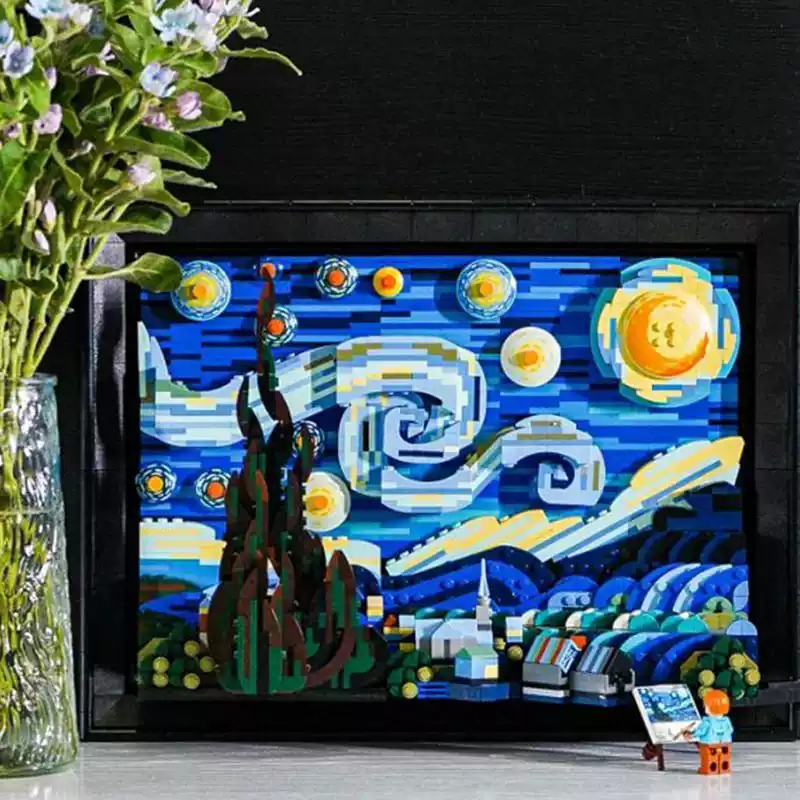 Van Gogh Sternennacht 3D-Baust – Photography Architecture Bewertung und Preis