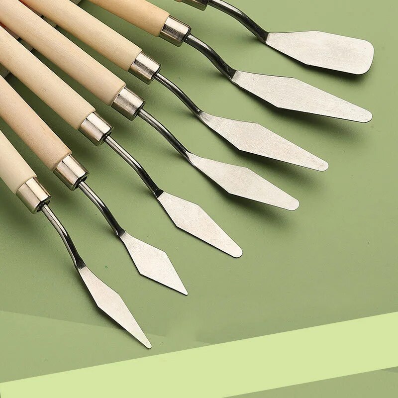 7Pcs Edelstahl Palette Messer  – Photography Fine Art Bewertung und Preis