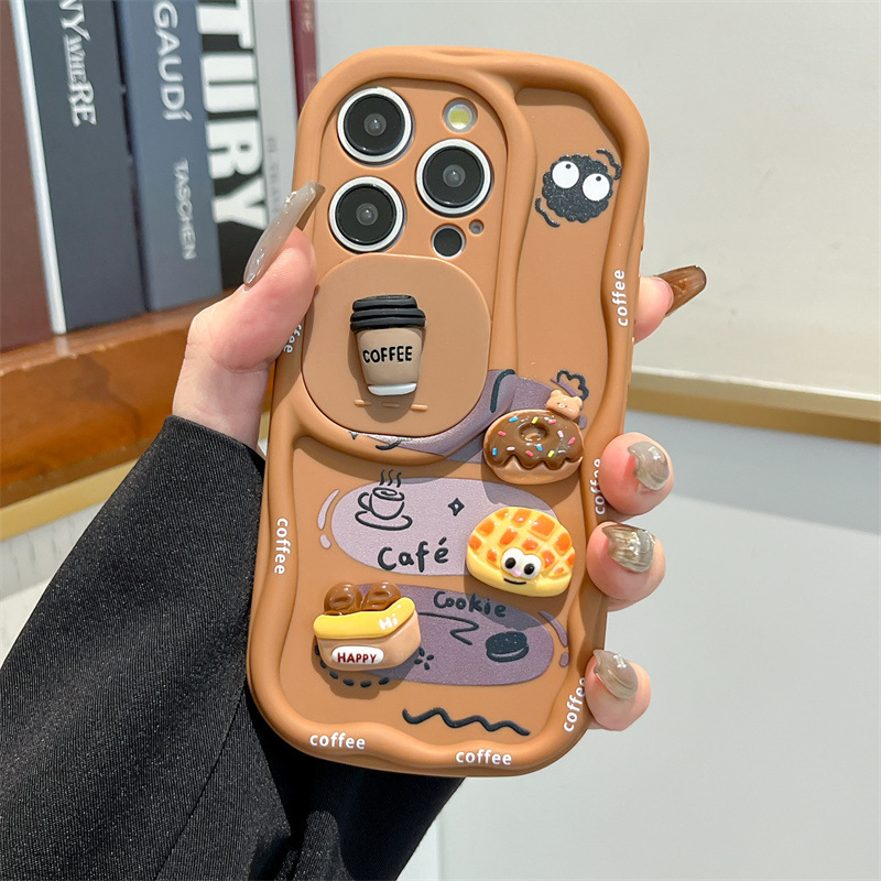 3D Cartoon Brot Handyhülle mit – Camera Wrist Strap Bewertung und Preis