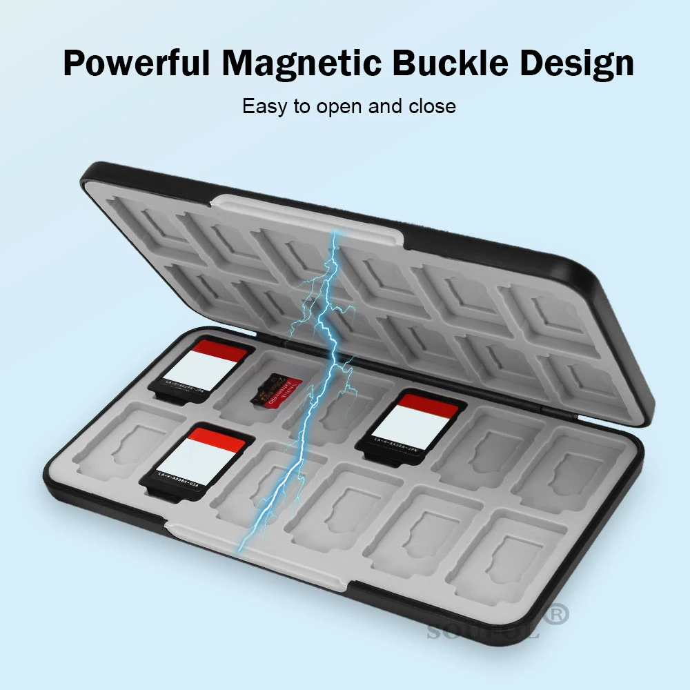 24-in-1 niedliche magnetische  – Memory Card Case Bewertung und Preis